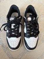 Nike Dunk Low Black White Size 4.5Y Used