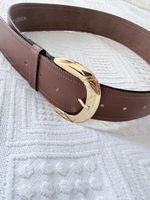 Vintage Taillengürtel Echtleder Gr. 80 – GU.MA® Schnalle
