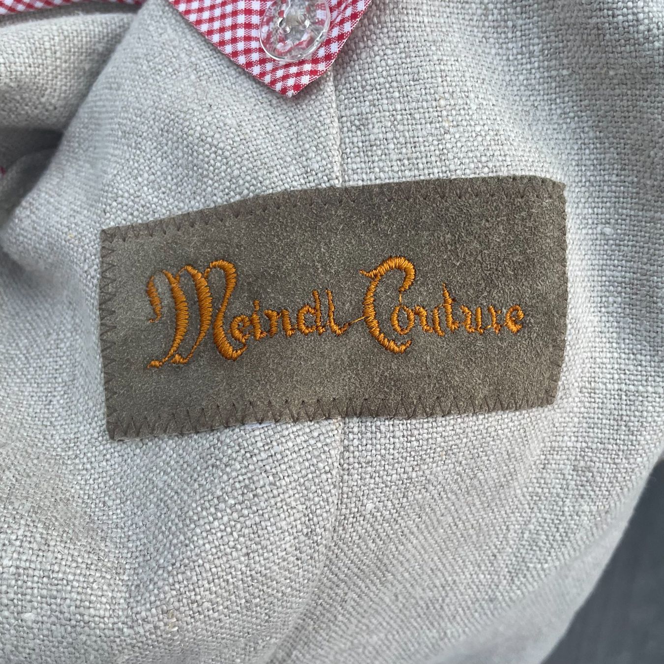Giacche: Vintage handmade lenin Jacket with leather – Nuovo (secondo la descrizione) da Klosters venduto da Hondaer 2