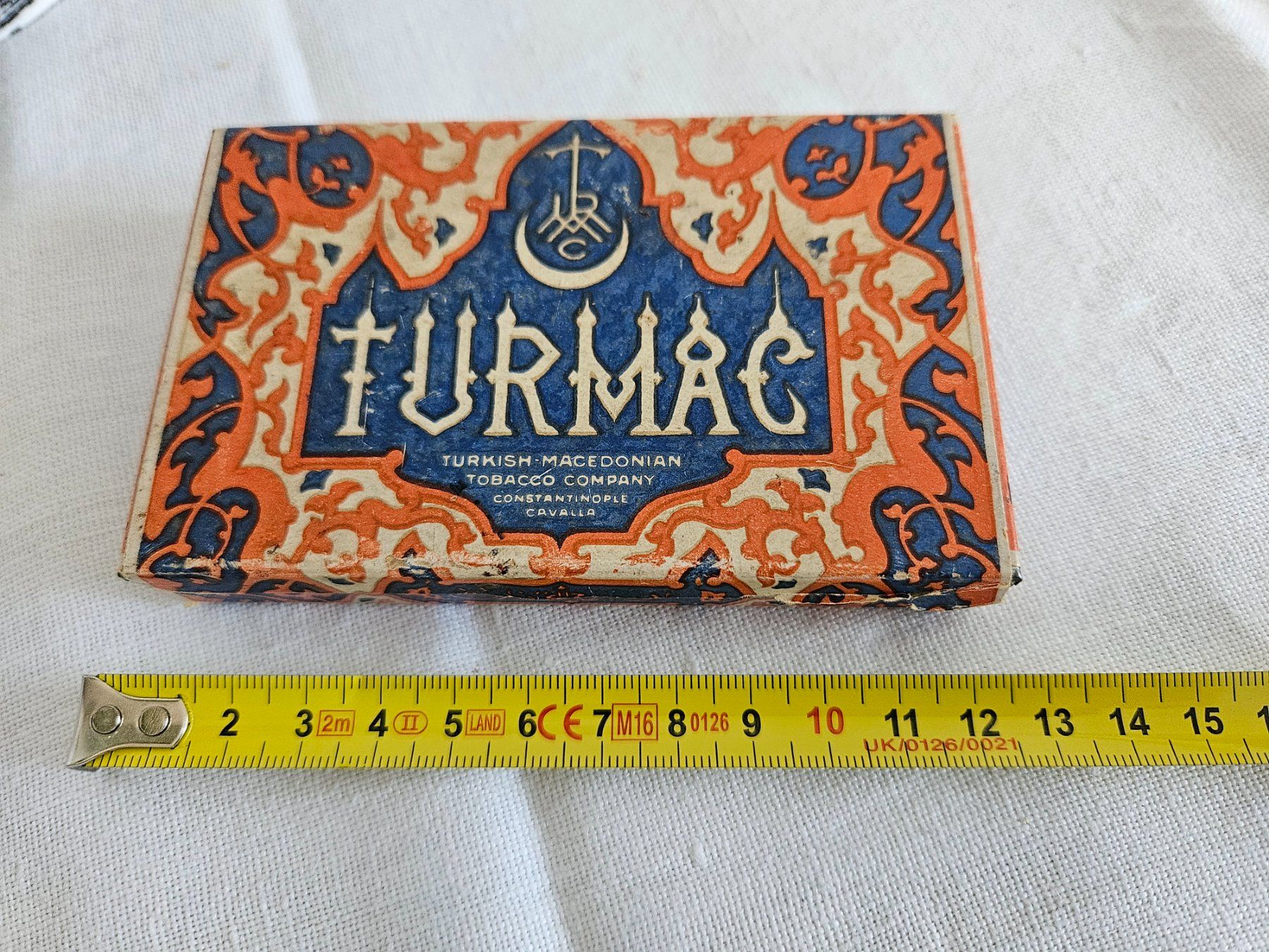 Dosen: Turmac Zigaretten Dose Ottomanisches Design Vintage Samme... – Gebraucht aus Untervaz von FullFlap777 3