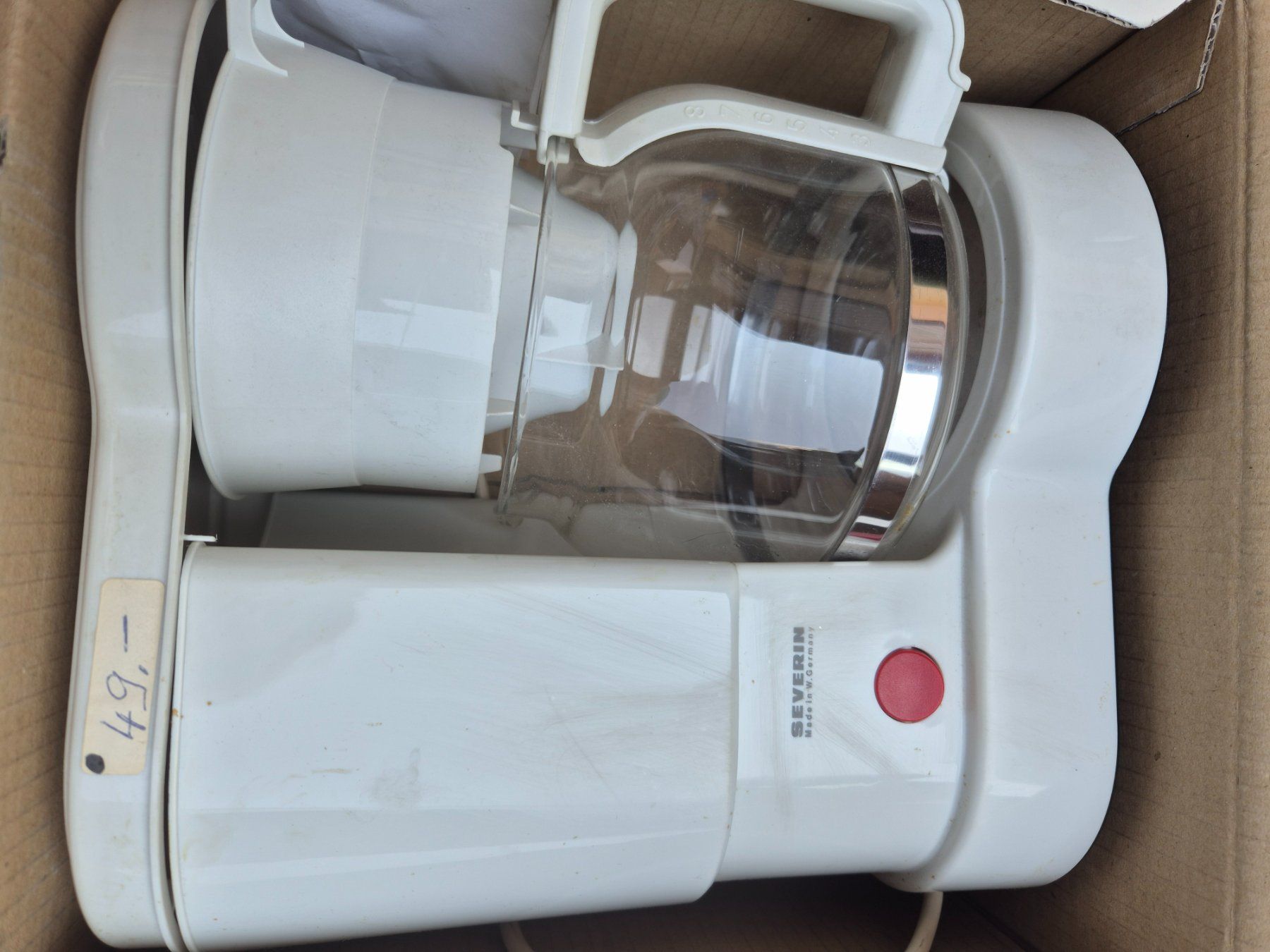 Macchine per caffè & Macchine per espresso: Kaffeemaschine Severin weiss k37 – Nuovo e nell'imballaggio originale da Schwarzenburg venduto da Flamingo07 1