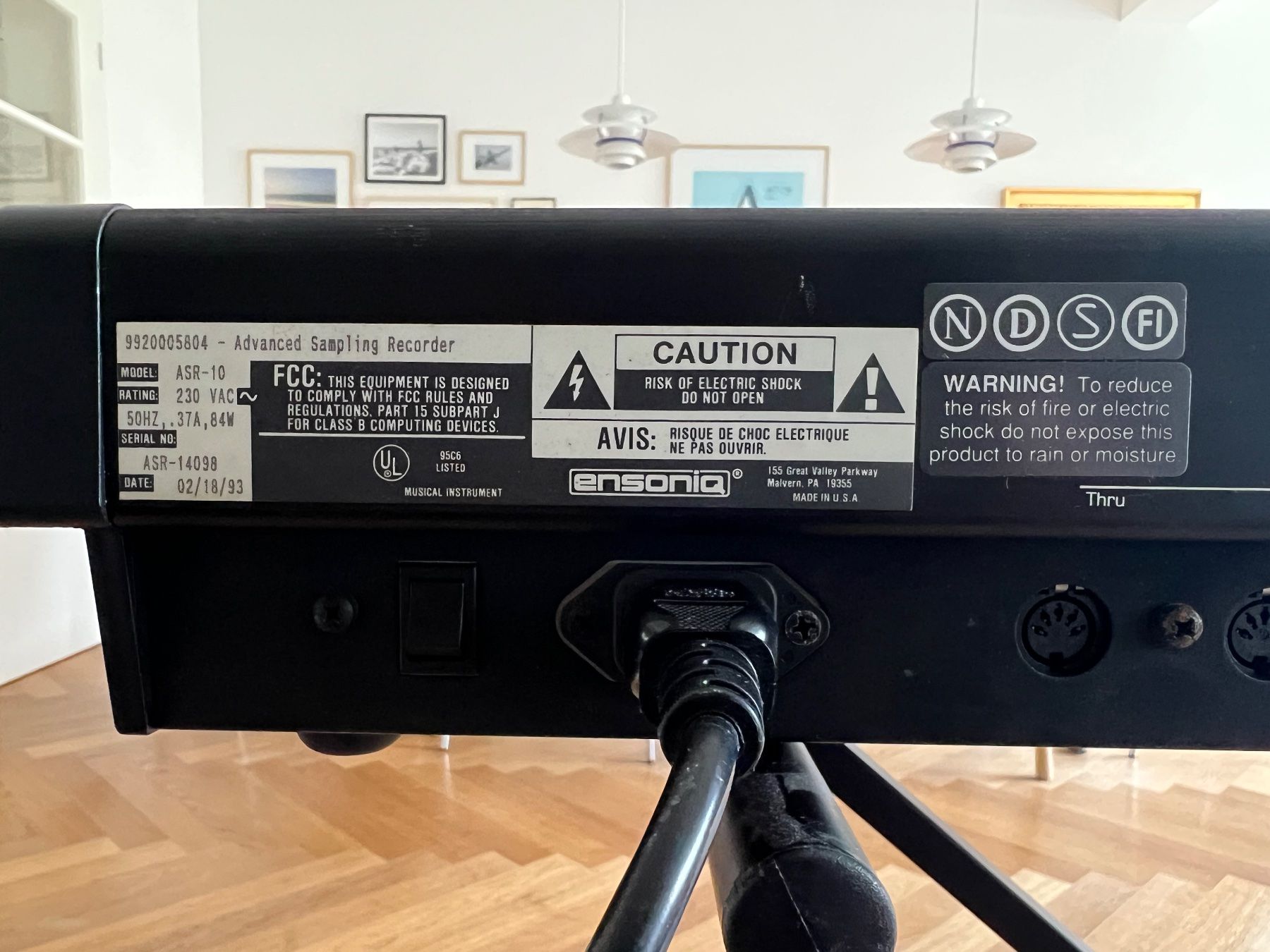 Ensoniq Strumenti musicali: Ensoniq ASR-10 Keyboard mit Sampling Recorder – Usato da Basel venduto da szben 4