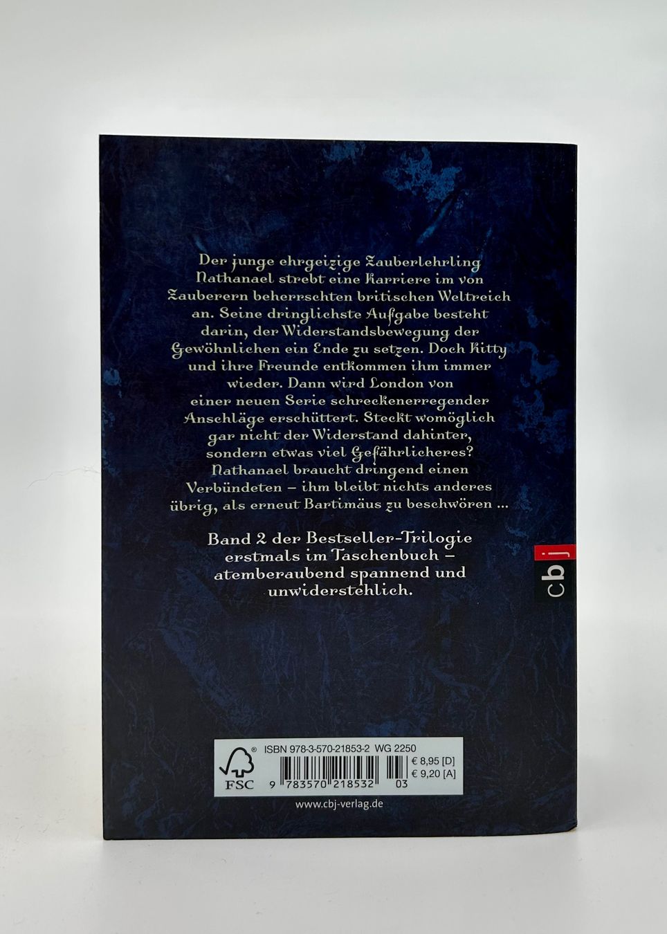 Libri: Bartimäus: Das Auge des Golem (Jonathan Stroud) – Usato da Pfeffingen venduto da guvalia 1