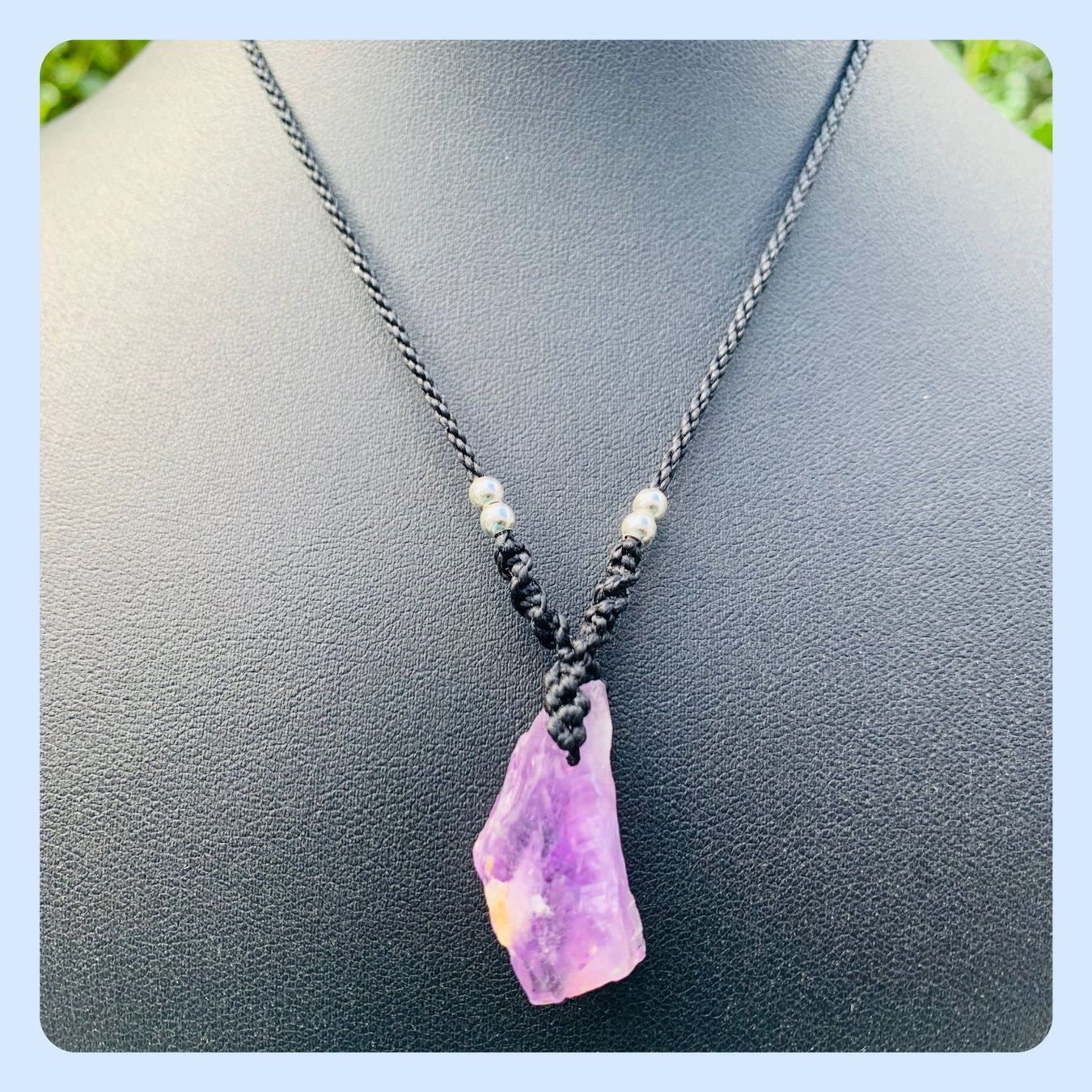 Catenine: Amethyst Steine Kette, Amethyst Kette – Nuovo e nell'imballaggio originale da Zürich venduto da MEVAS-Schmuck 1