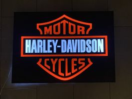 Enseigne lumineuse Harley Davidson