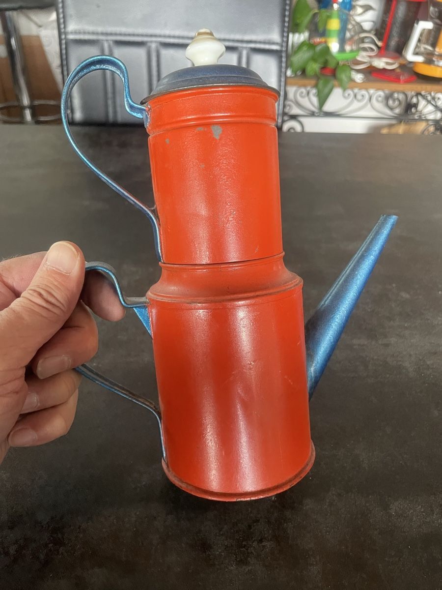 Macchine per caffè & Macchine per espresso: Cafetière Ancienne en Métal – Usato da Vallamand venduto da Bricbracbroc82 7
