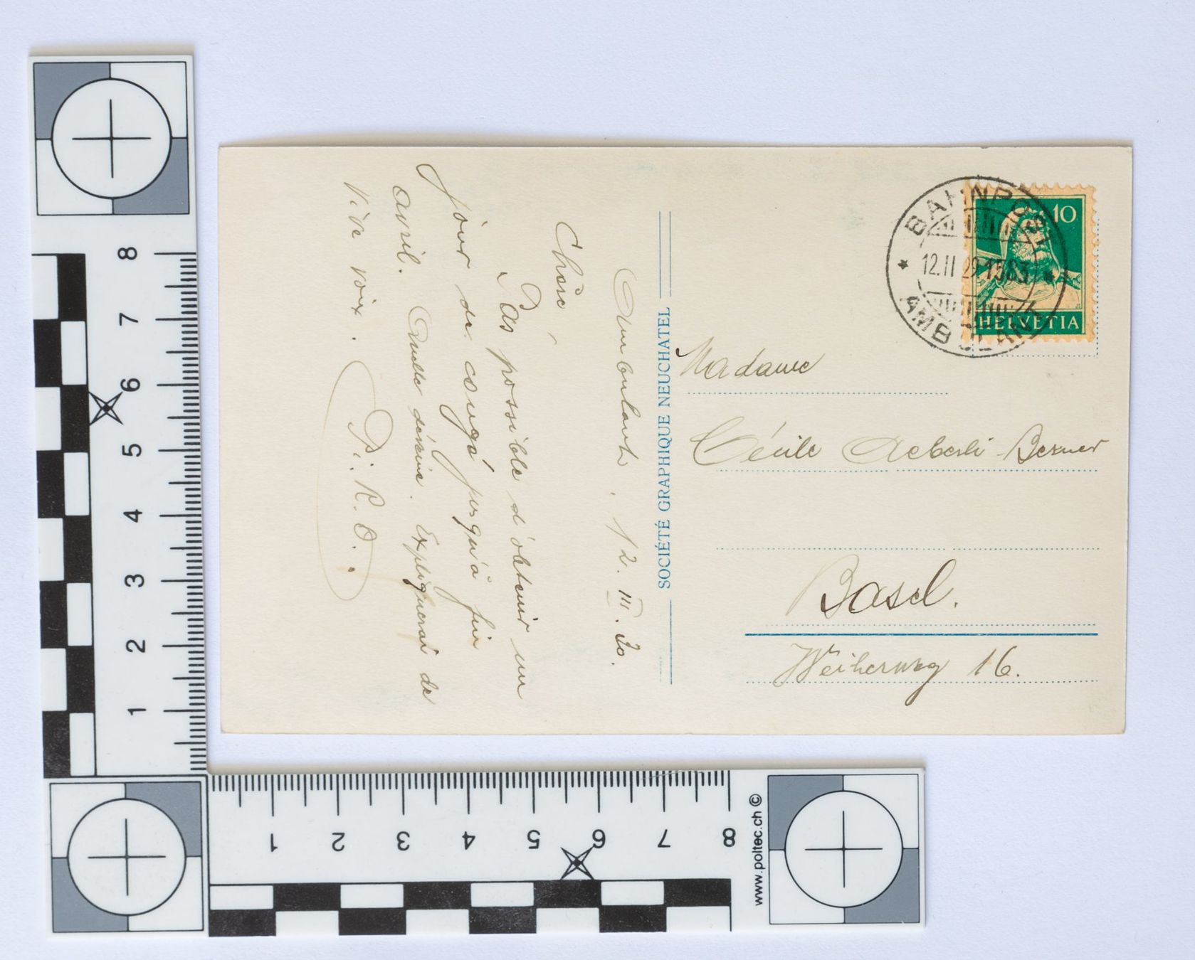 Cartoline postali: Gorges de l'Areuse – Usato da Riehen venduto da Tignanello1 1