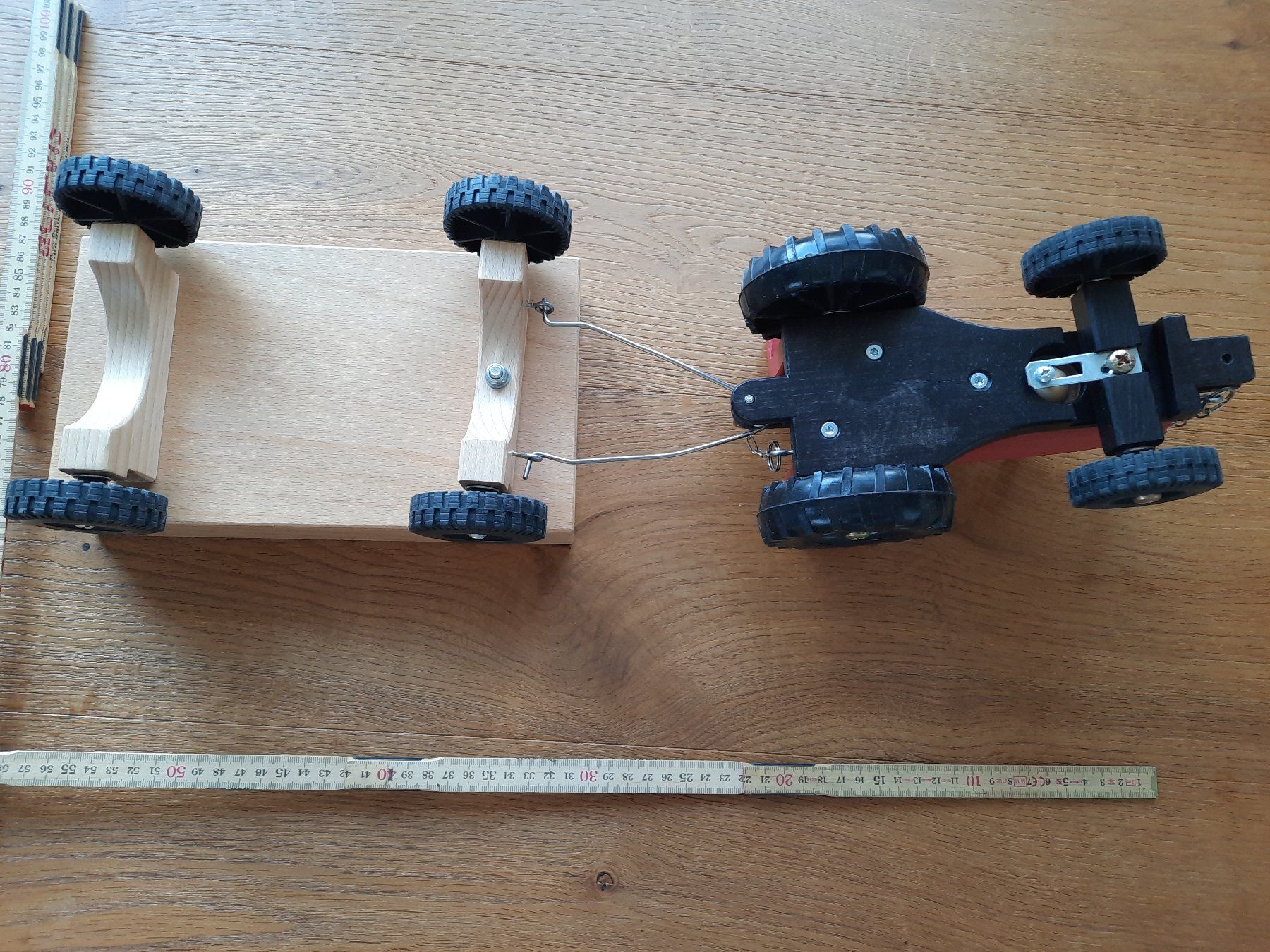 Giocattoli: Holztraktor mit Anhänger - aus Werkstätte – Usato da Altnau venduto da willpower71 5