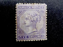 Briefmarke Jamaika 1875 Queen Victoria ungebraucht