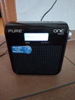 PURE one mini Digitalradio DAB/FM mit MP3 Anschluss schwarz