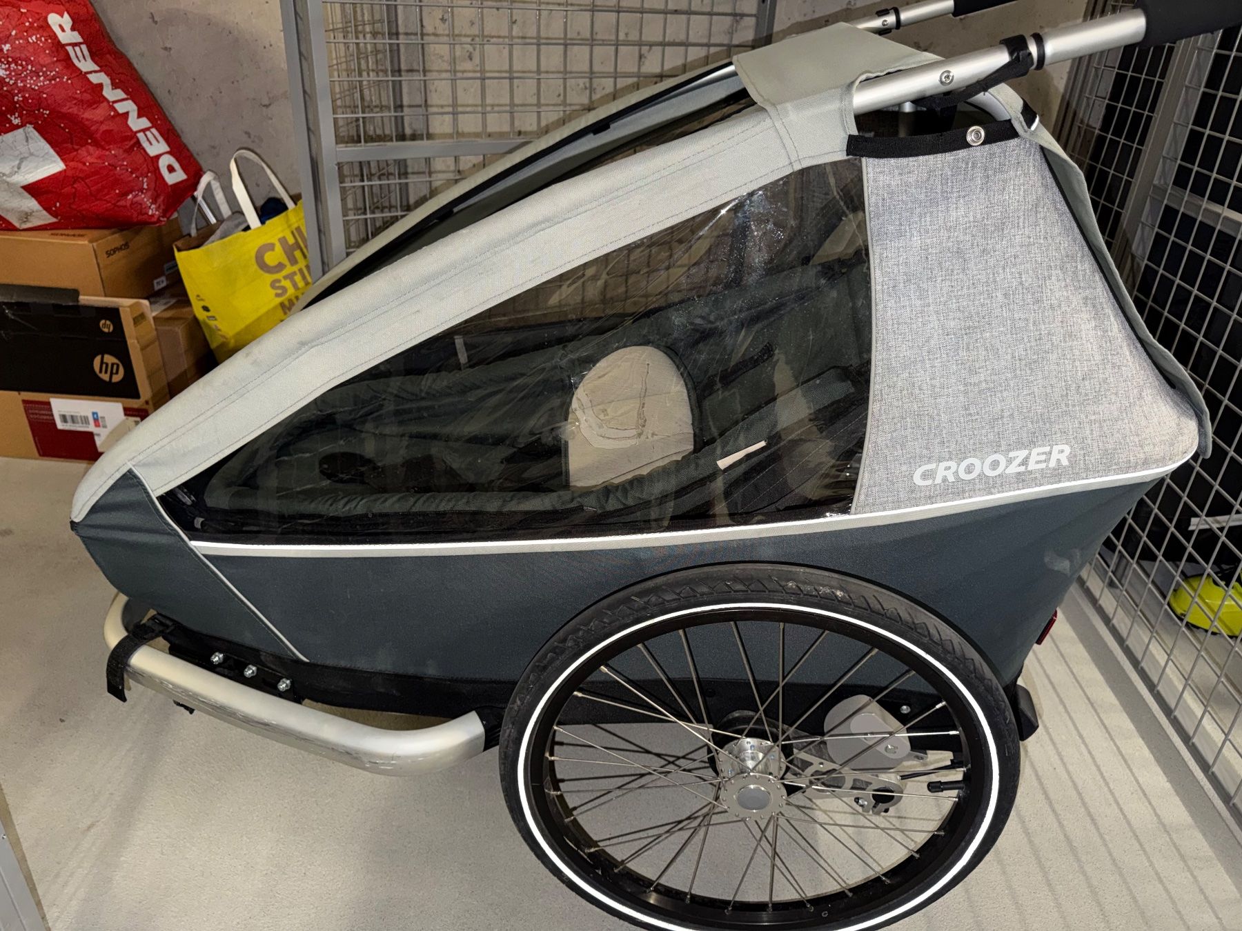Croozer Rimorchi: Croozer KID KEEKE MOUNTAIN GREY 2 – Usato da Würenlos venduto da petii88