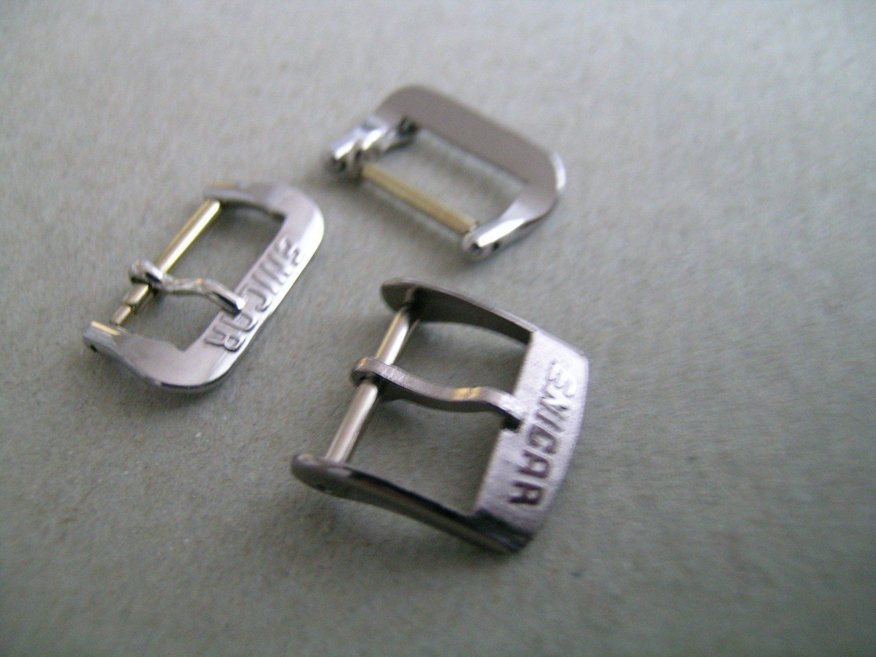 Bracciali & Braccialetti: 3 Bracelet-Schnallen von Enicar – Nuovo (secondo la descrizione) da Grenchen venduto da esa-9162-9164 1
