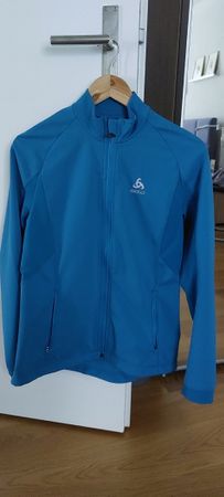ODLO Langlauf- bzw. Laufjacke blau, Grösse M