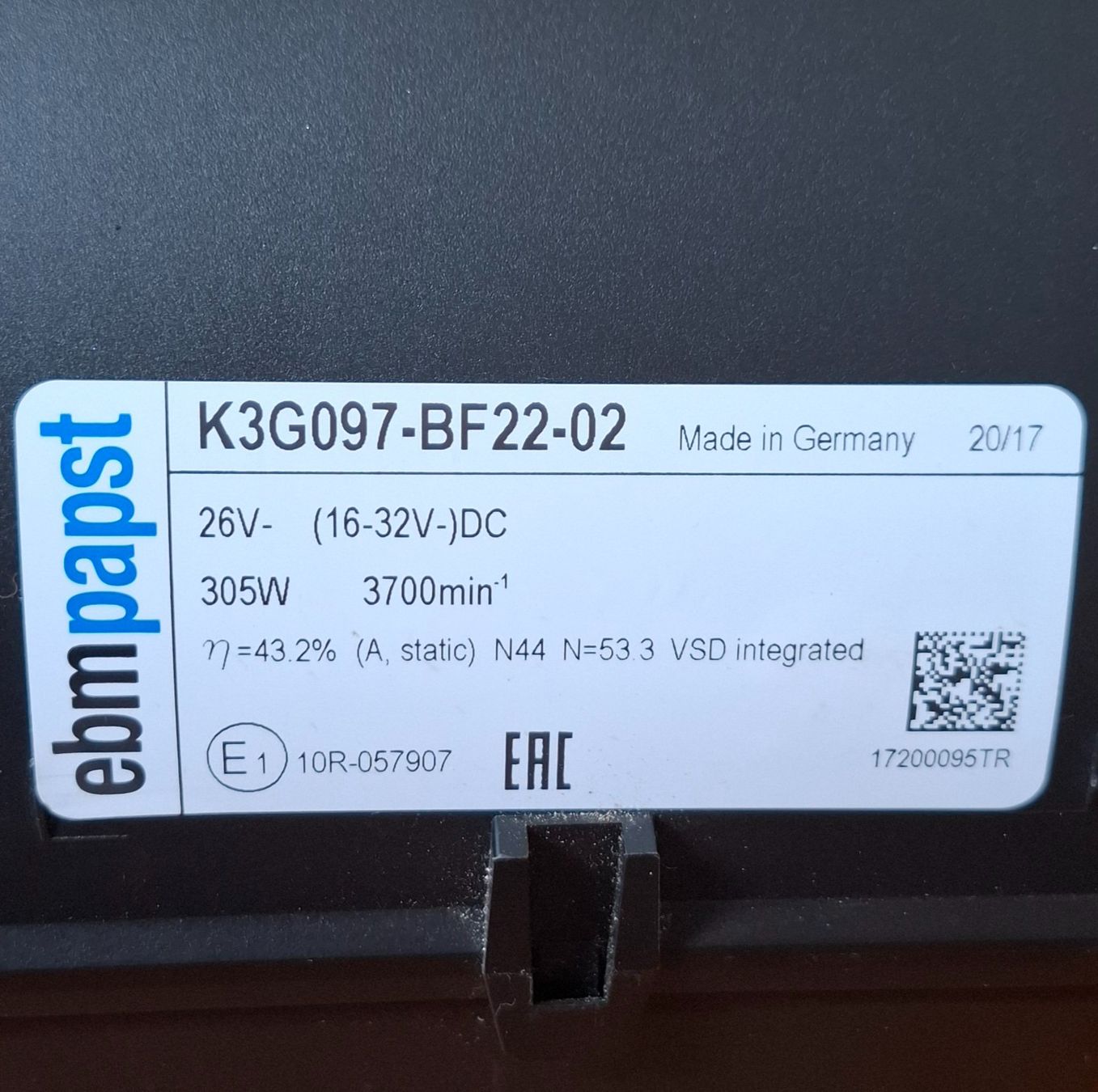 Ventilatori: Gebläse / Zentrifugallüfter Ebmpapst – Nuovo (secondo la descrizione) da Reinach BL venduto da HeTra20 6