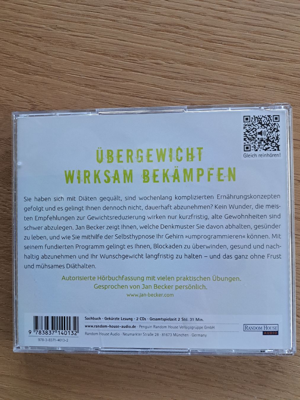 CD: Jan Becker,2 Bücher,1 doppel CD – Usato da Ebnat-Kappel venduto da Zurk 3