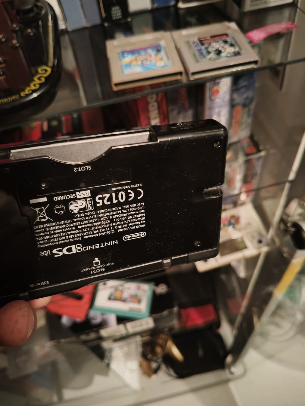 Nintendo Konsolen: Nintendo DS Lite schwarz gebraucht – Gebraucht aus Oensingen von ece_8k7q 1