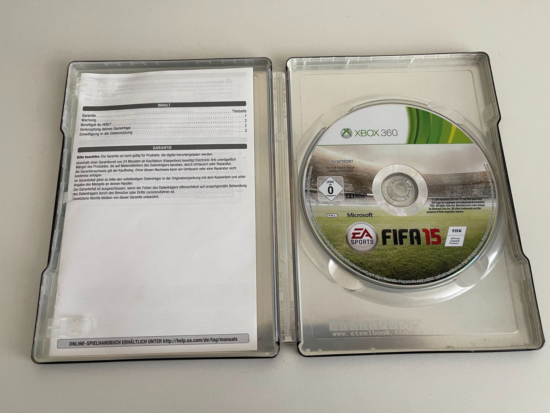 Microsoft Giochi: FIFA 15 Steelbook, Xbox 360 – Usato da Couvet venduto da Aura_aura 1