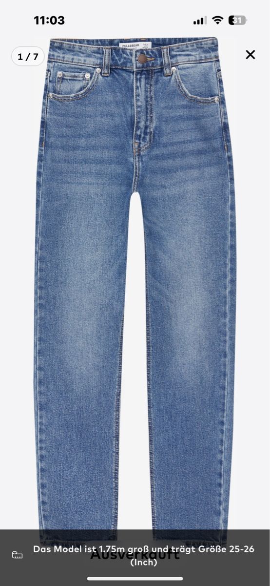 Pull&Bear Jeans: Pull&Bear Jeans, Gr. 38, Top Zustand, zwei Stück! – Nuovo (secondo la descrizione) da Herzogenbuchsee venduto da ameise02 5