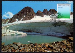 MK Farben der CH - Bergseetürkis, Gletschersee am Flüelapass
