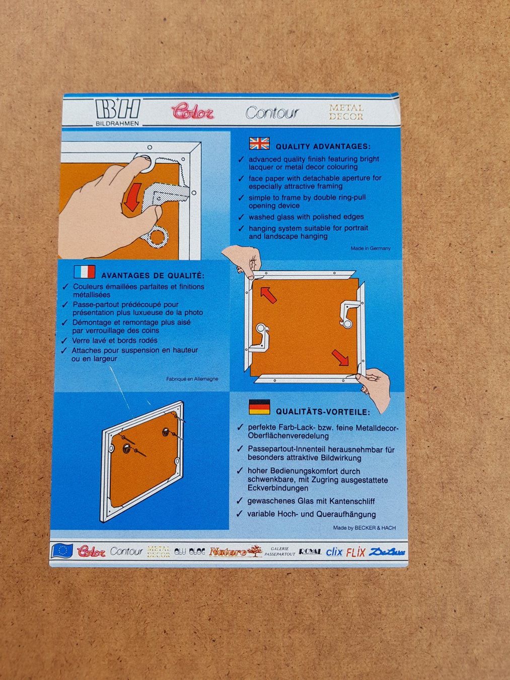 Bilderrahmen: 3er Set Bilderrahmen in weiss und gold – Gebraucht aus Näfels von SuEdHe 2