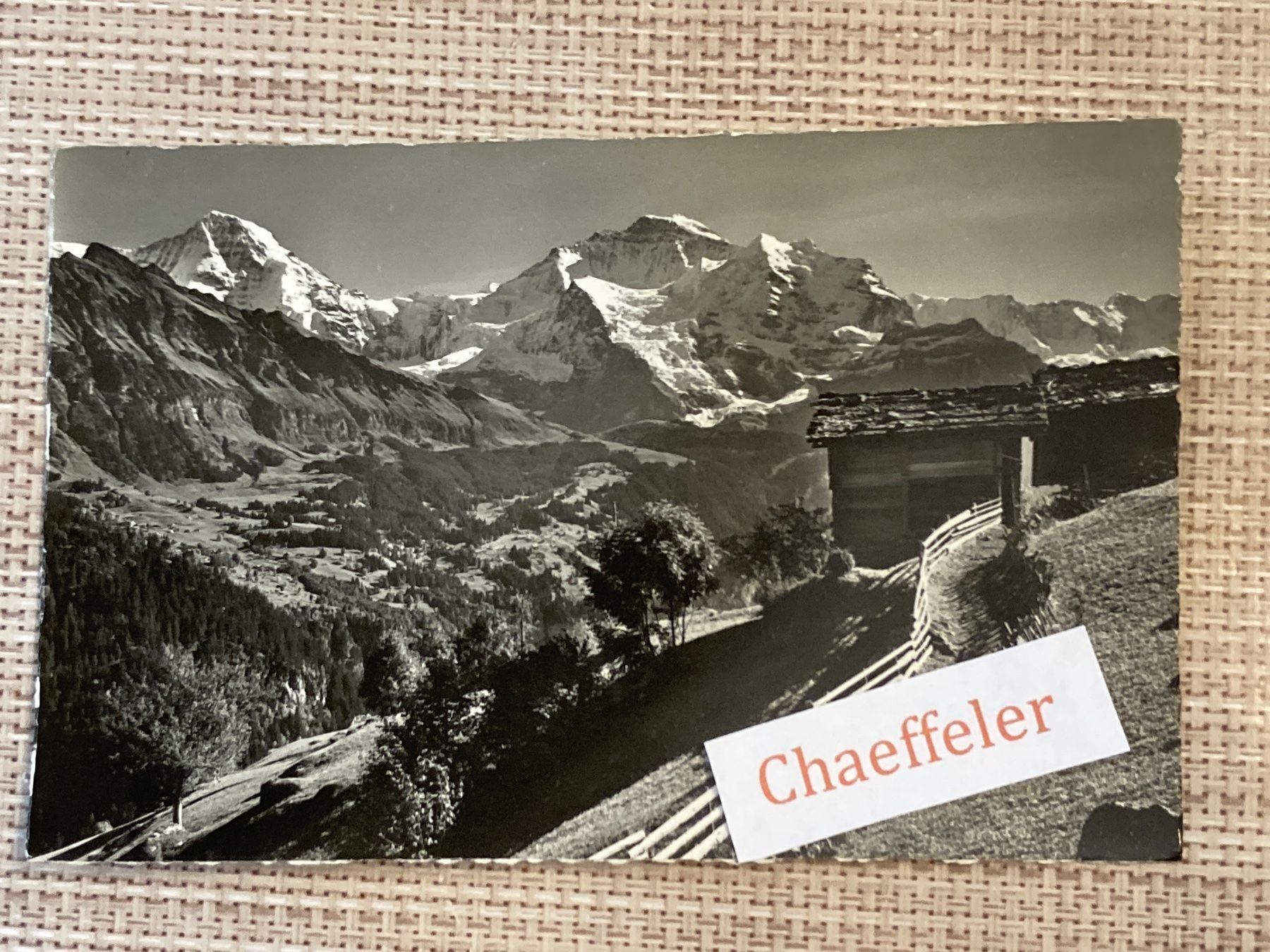 Cartoline postali: 11529 Jsenfluh ob Lauterbrunnen – Usato da Zürich venduto da Chaeffeler
