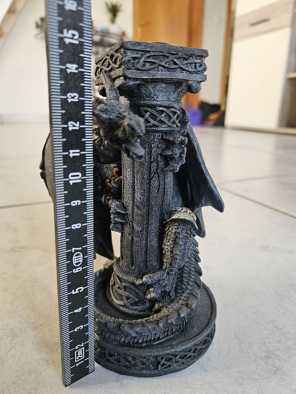 Statuette: Kerzenhalter Drachen Figur – Nuovo (secondo la descrizione) da Aristau venduto da Fr3aKy 1