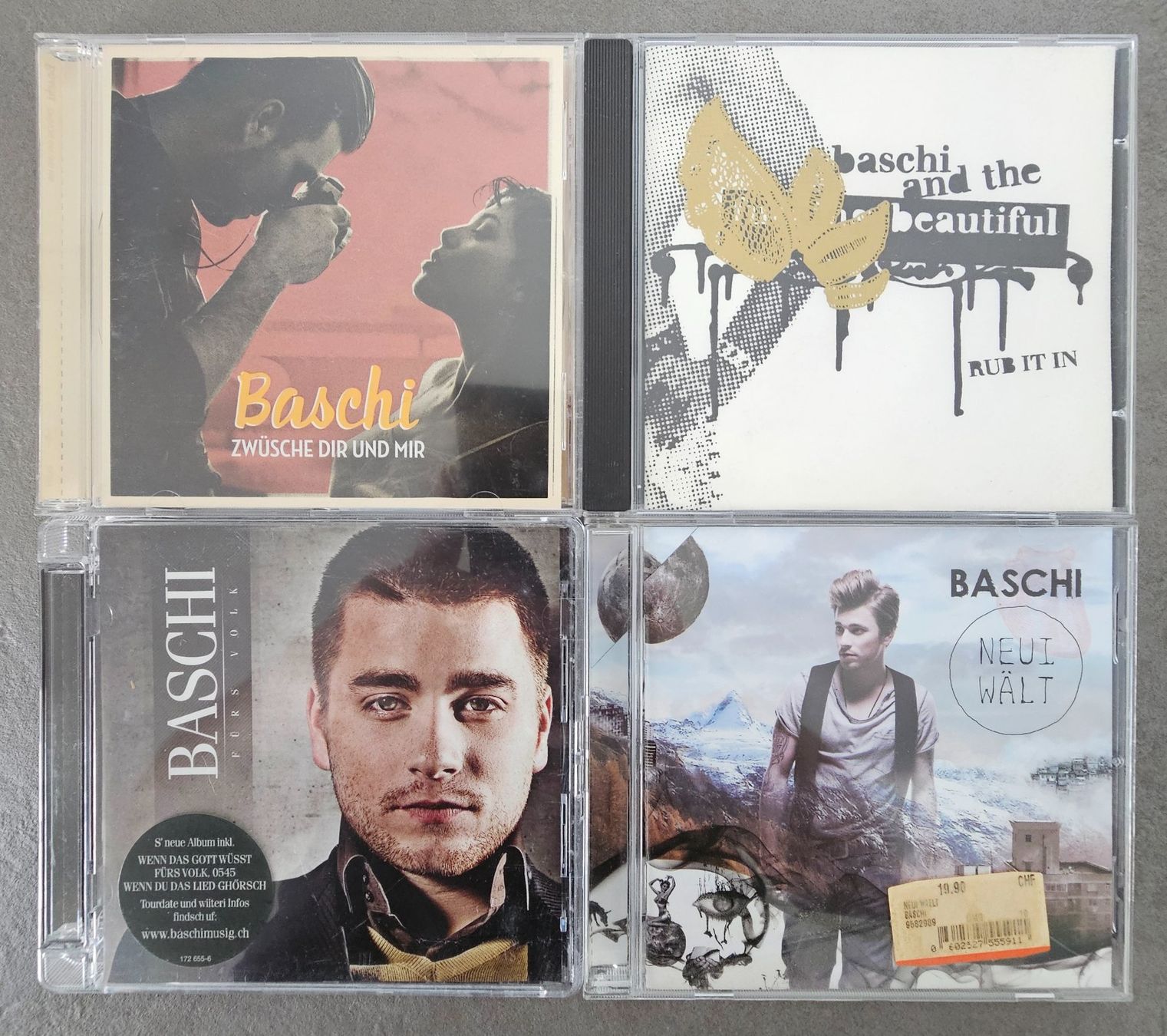 CDs: Baschi CD's – Gebraucht aus Unterkulm von Chaplyn2018