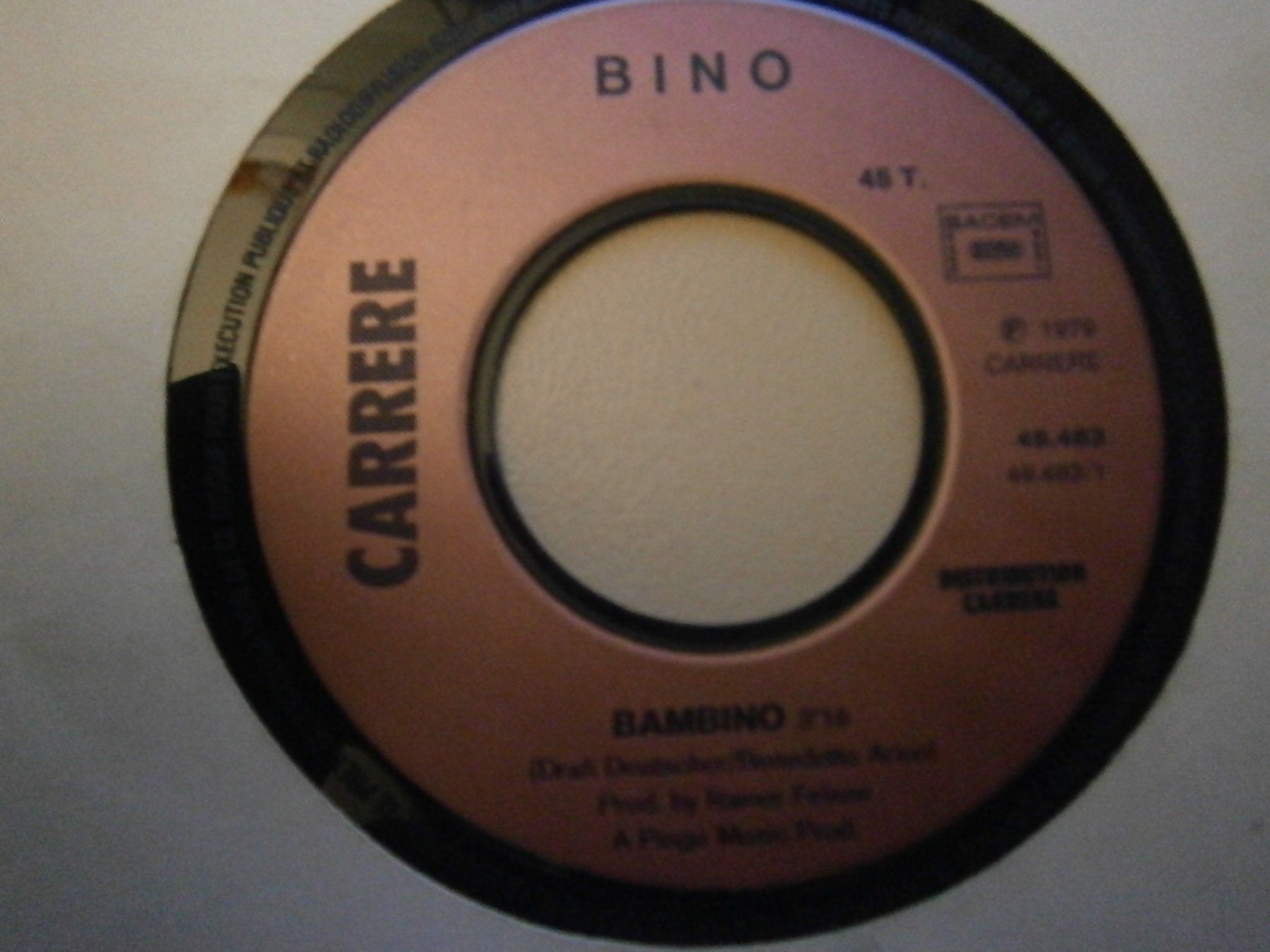 Dischi in vinile: Vinyl-Single Bino - Bambino – Usato da Langenthal venduto da Modo39