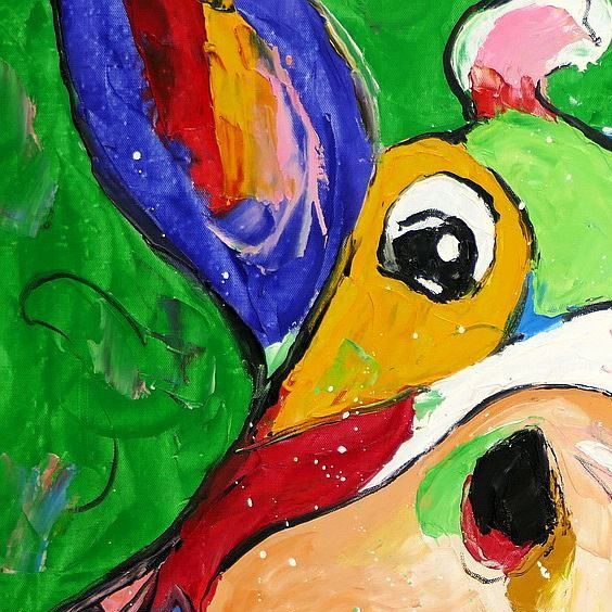 Reproductions et créations: Modern Art - Kuh Elsa – Neuf (Voir description) à Larnaca par KunstDepot24 1