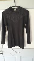 Langarmshirt mit Stickerei Gr. 5/L