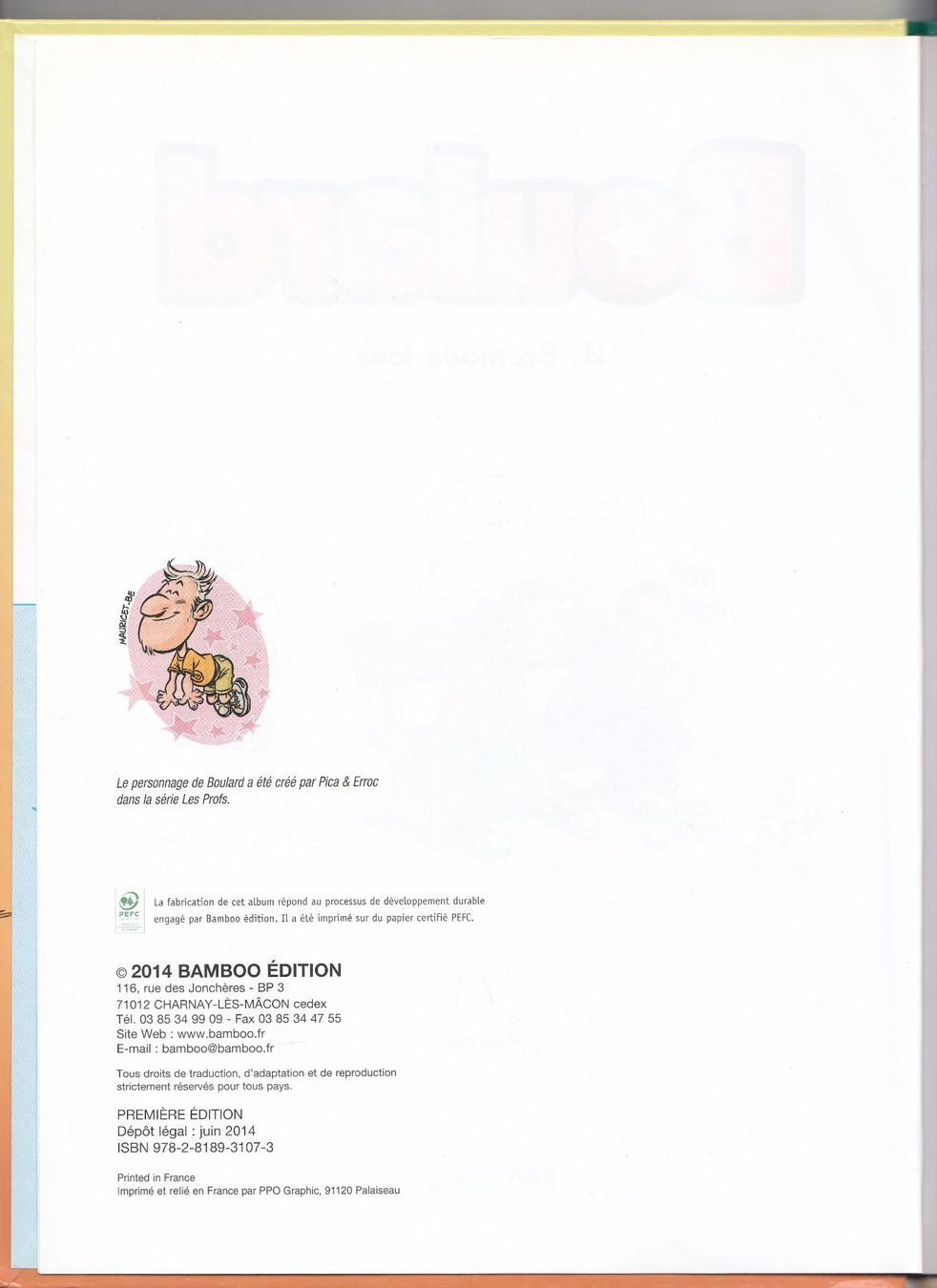 BD: BD Boulard N° 2 – D'occasion à Thônex par TIFANY02 1