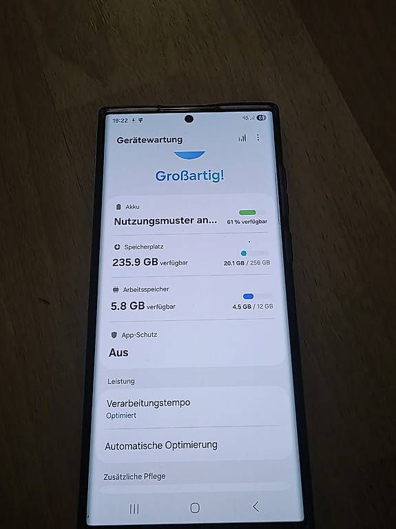 Telefoni cellulari / Smartphones: Samsung Galaxy S22 Ultra 256GB – Usato da Widnau venduto da Dracet196
