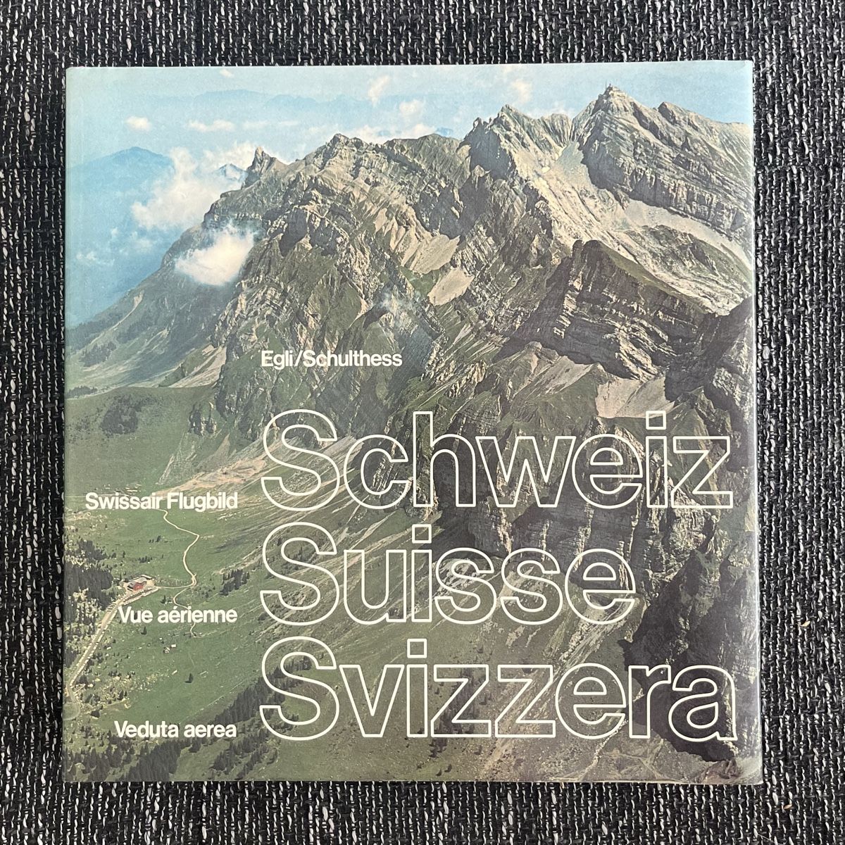 Libri: Swissair Flugbild Schweiz – Usato da Schwyz venduto da rs-trend