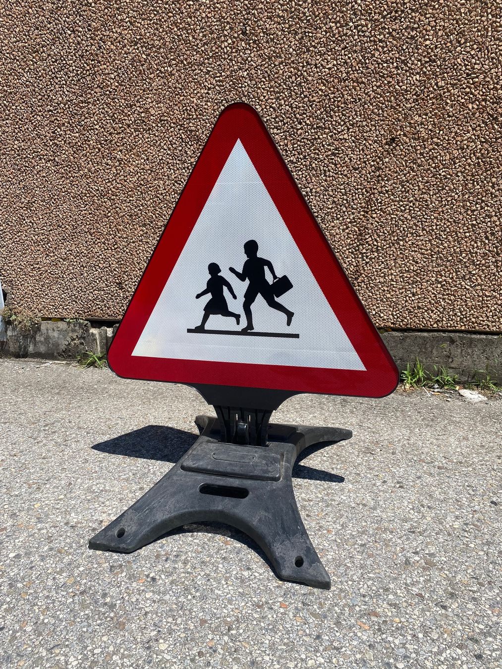 Insegne: Segnale stradale mobile triangolare – Nuovo (secondo la descrizione) da Paradiso venduto da Jamming____ 4