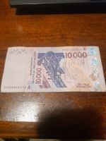 Billet de 10000 Francs CFA, Afrique de l'Ouest - Collection!