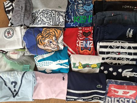 Markenpaket Sommer 152 Lacoste Ralph Lauren Kenzo Hilfiger