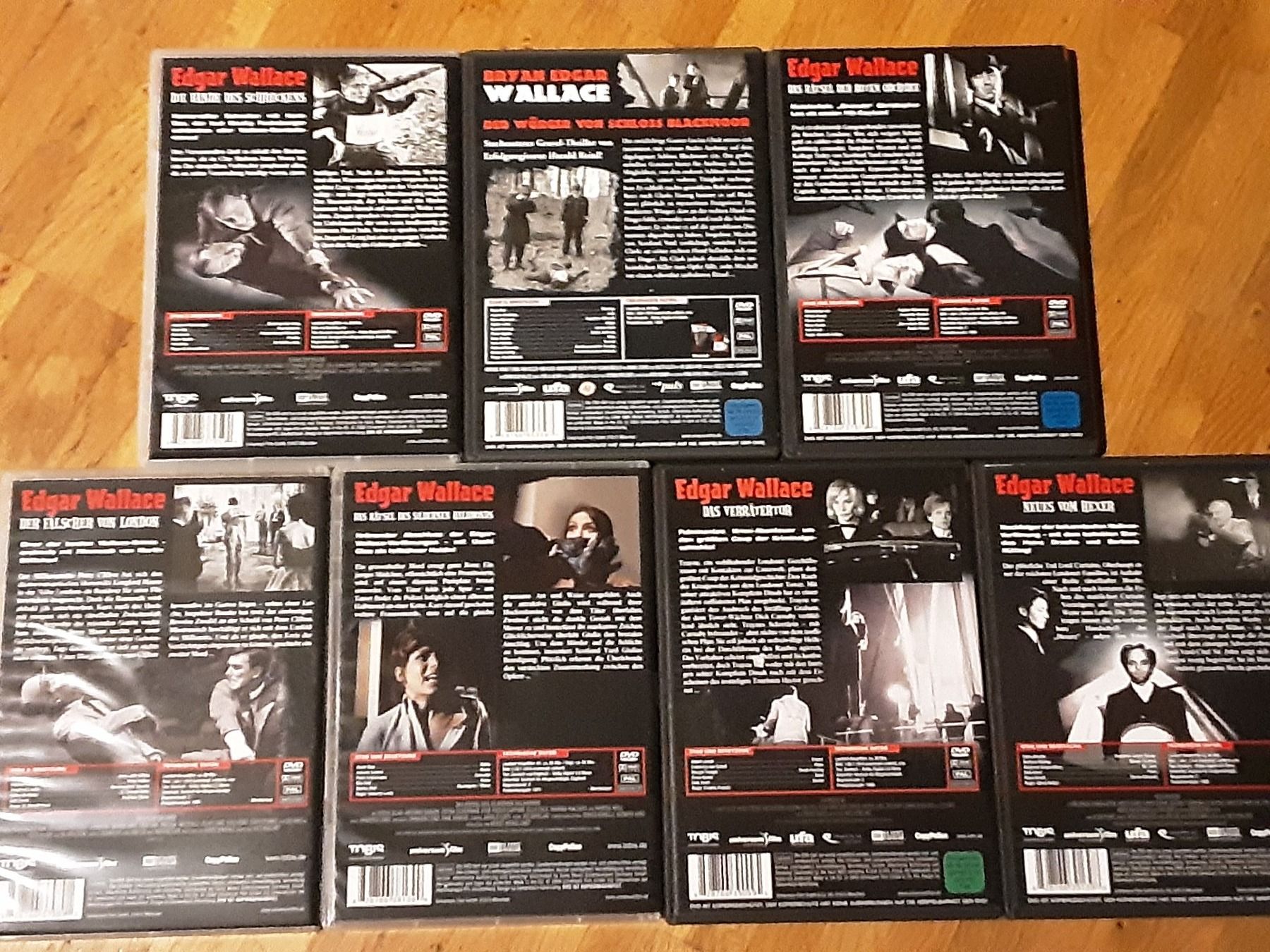 Tutti i DVDs: Edgar Wallace - 7 Filme – Usato da Wallisellen venduto da Sawr 1
