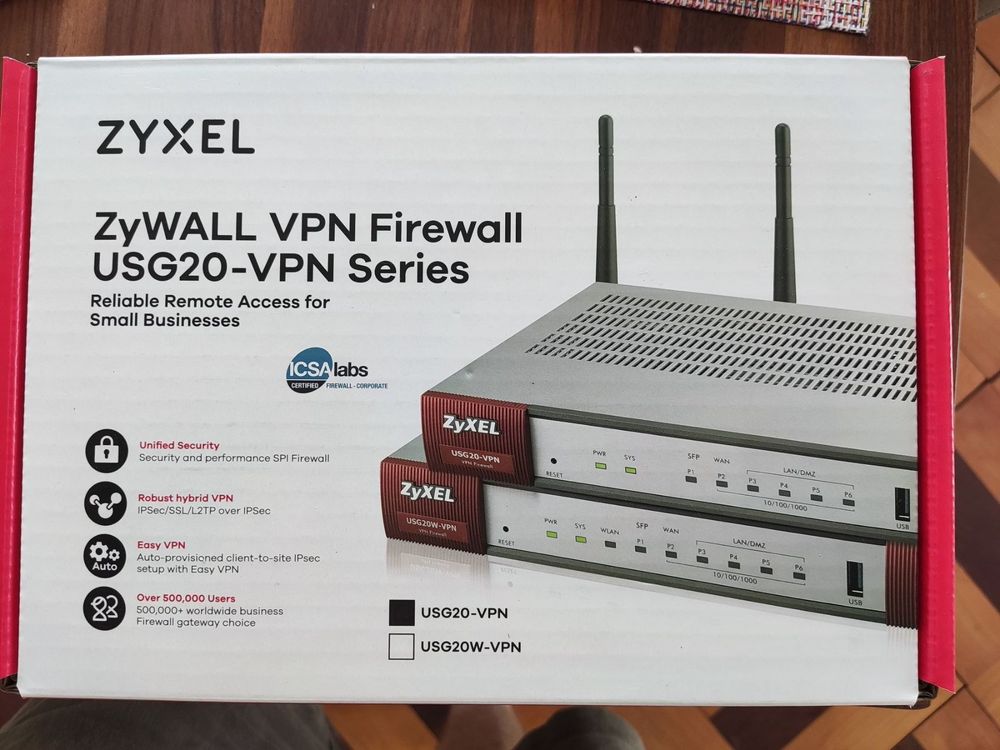 ZyWall VON Firewall USG20-VPN Series (Neu (gemäss Beschreibung)) in ...