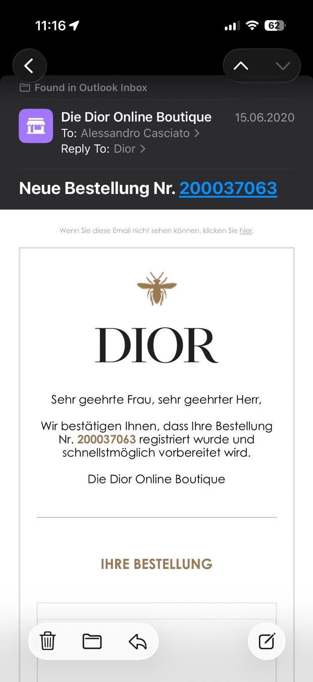 Dior T-shirt: Dior monogram frottee T-Shirt – Usato da Freienbach venduto da casciatoalessandro 4
