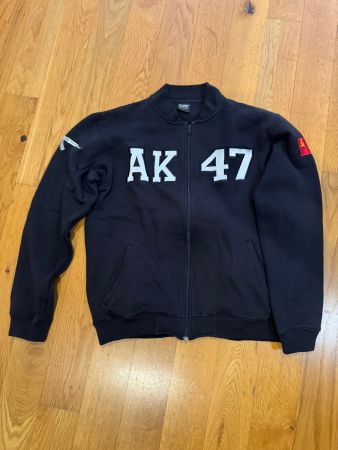 CCCP AK47 Sweatjacke Grösse L Schwarz