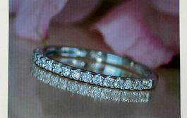 Brillanten Ring in Weissgold 585/100