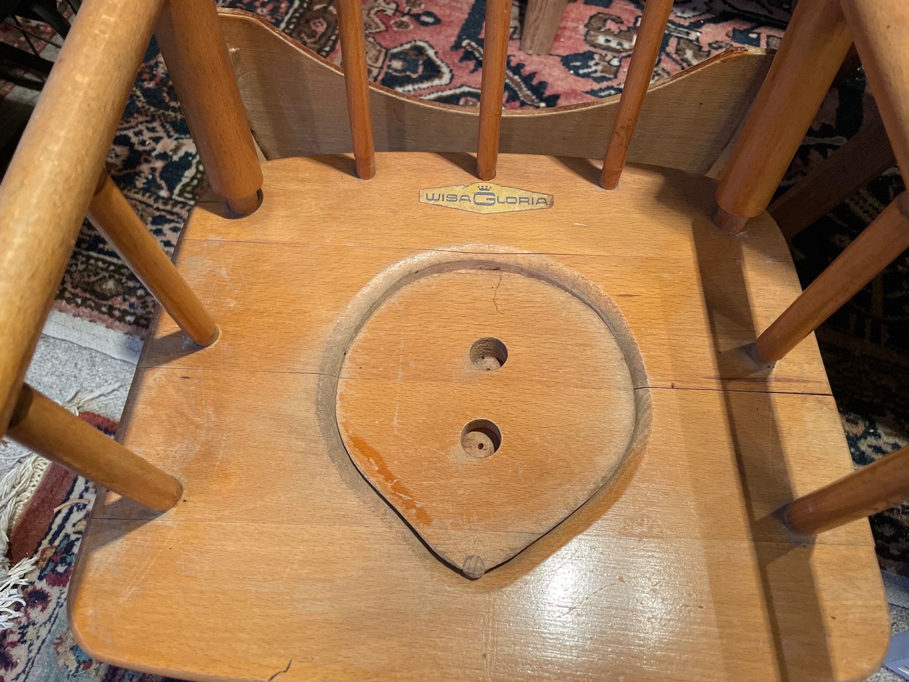 Chaises: Wisa Gloria Vintage Kinderstuhl – D'occasion à Zürich par noko_zurich 3