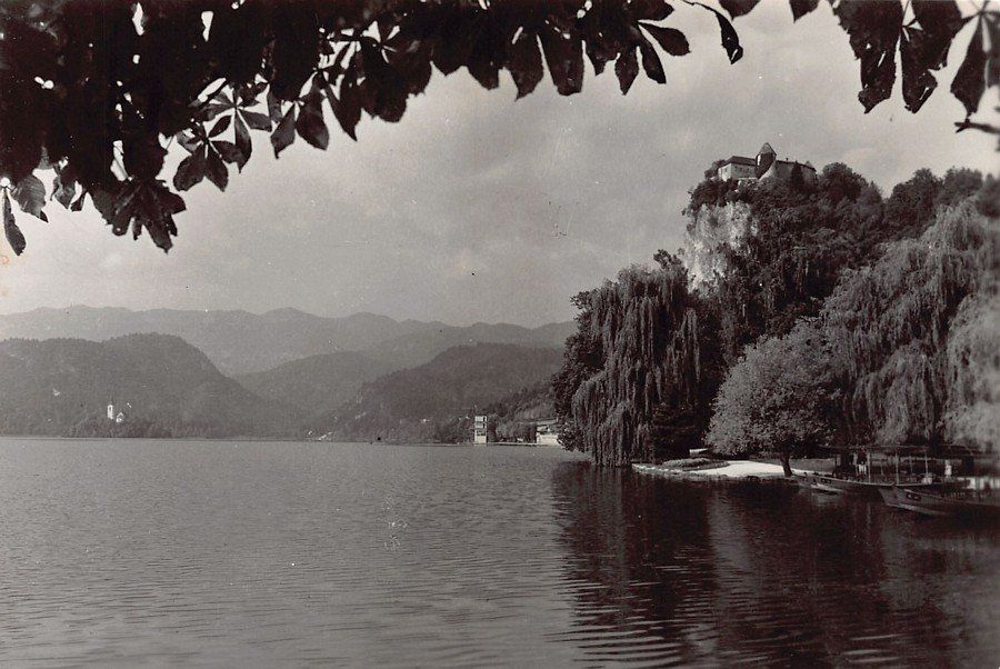 Cartoline postali: Bled, datiert 1958 – Usato da Frauenfeld venduto da POML