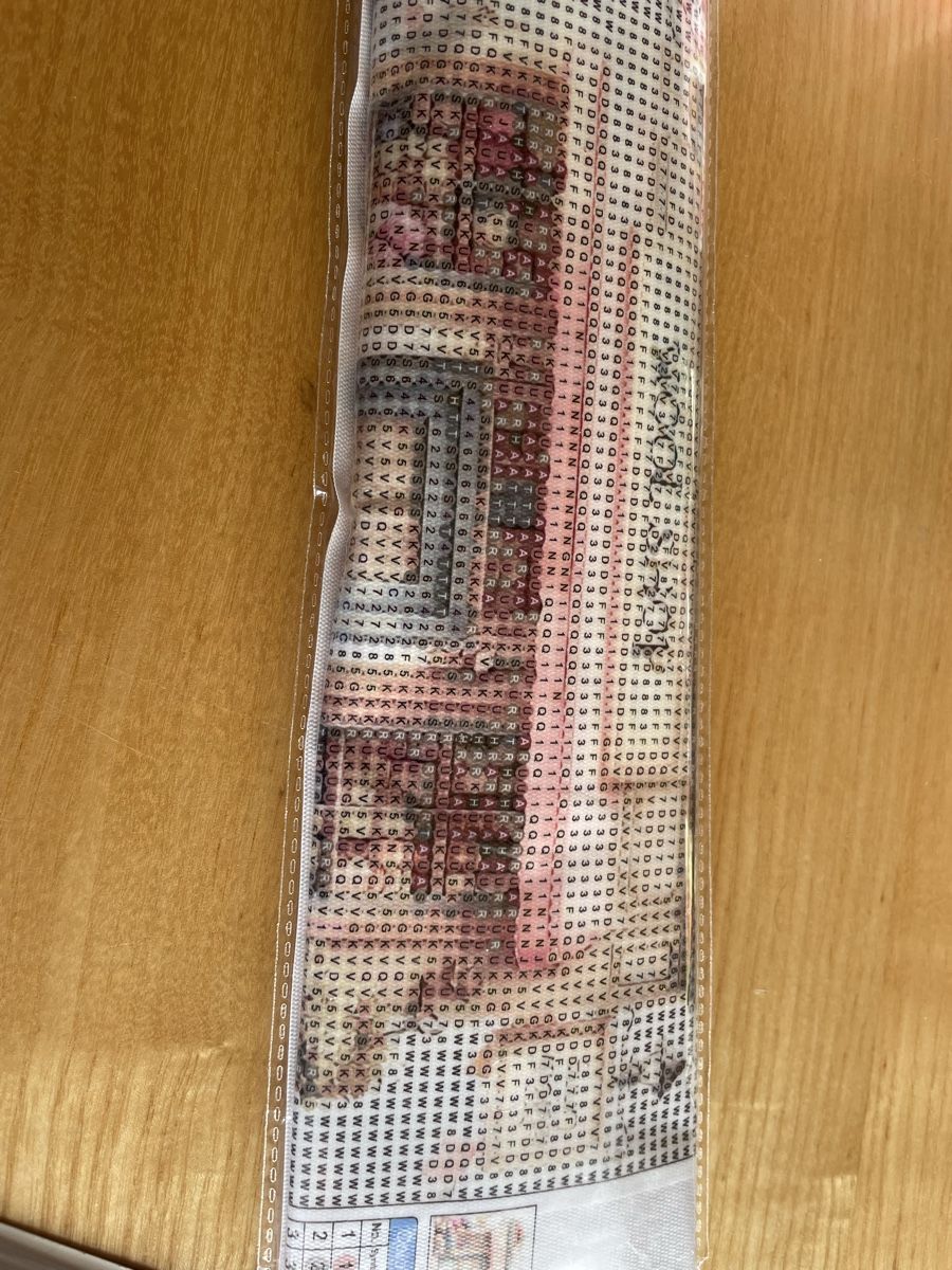 Bastelsets: Diamond Painting süsses Woll-Geschäft – Neu und originalverpackt aus Wattwil von Weinachtsmann 1