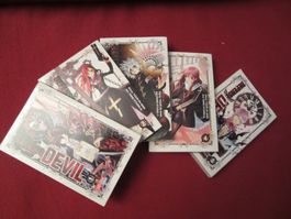 MANGA-COMIC: DEFENSE DEVIL!!! CARLSEN COMIC BAND 1 BIS 5!!!!