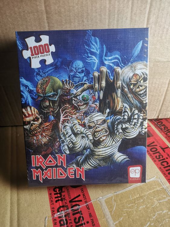 King Puzzle 4 x 1000 Pièces (68 x 49 cm) - Collection Comic City