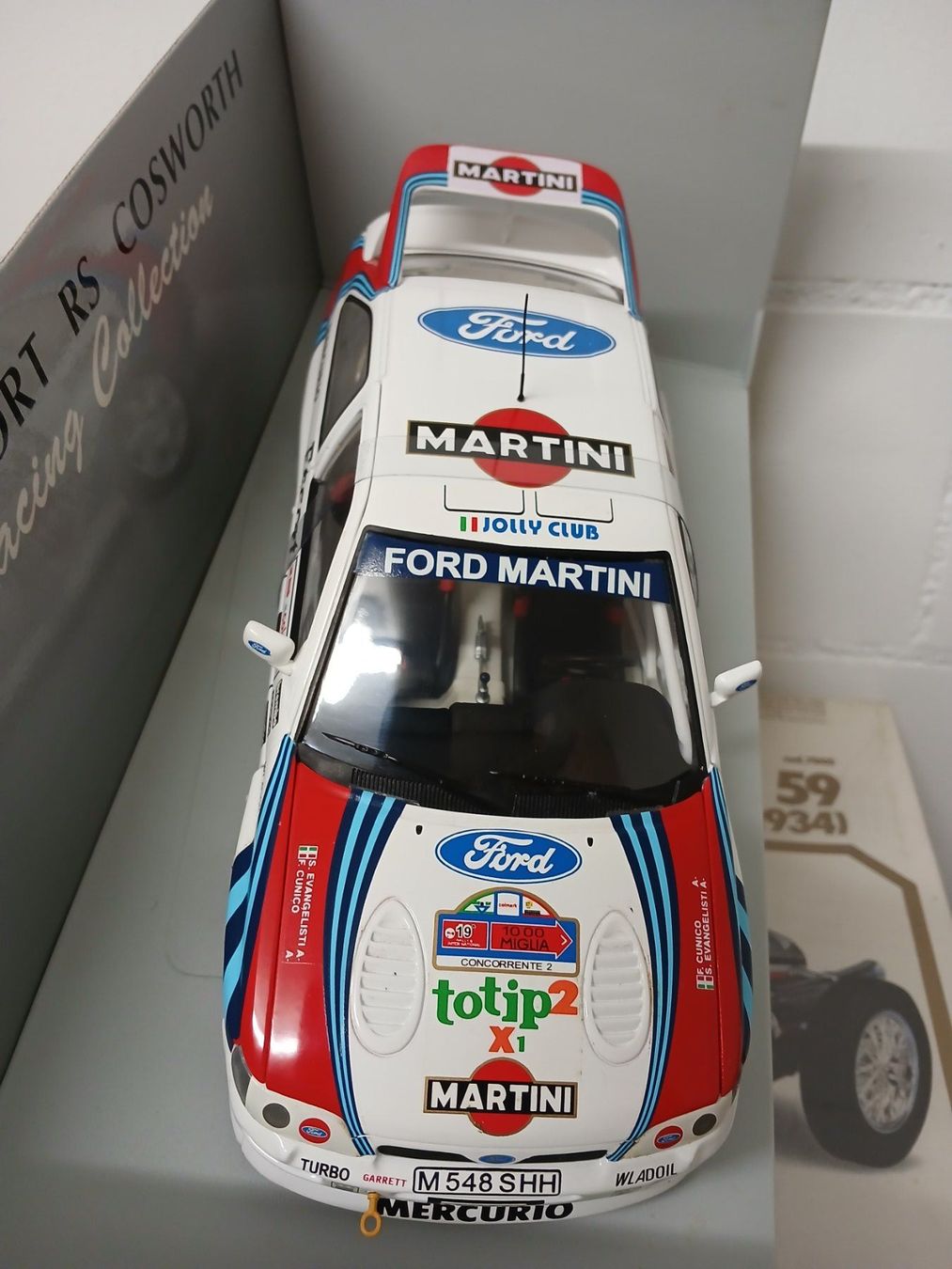 UT Models Modellautos: UT Models 1:18 Ford Escort RS Cosworth Martini – Gebraucht aus Winterthur von alfagetevau1970 5
