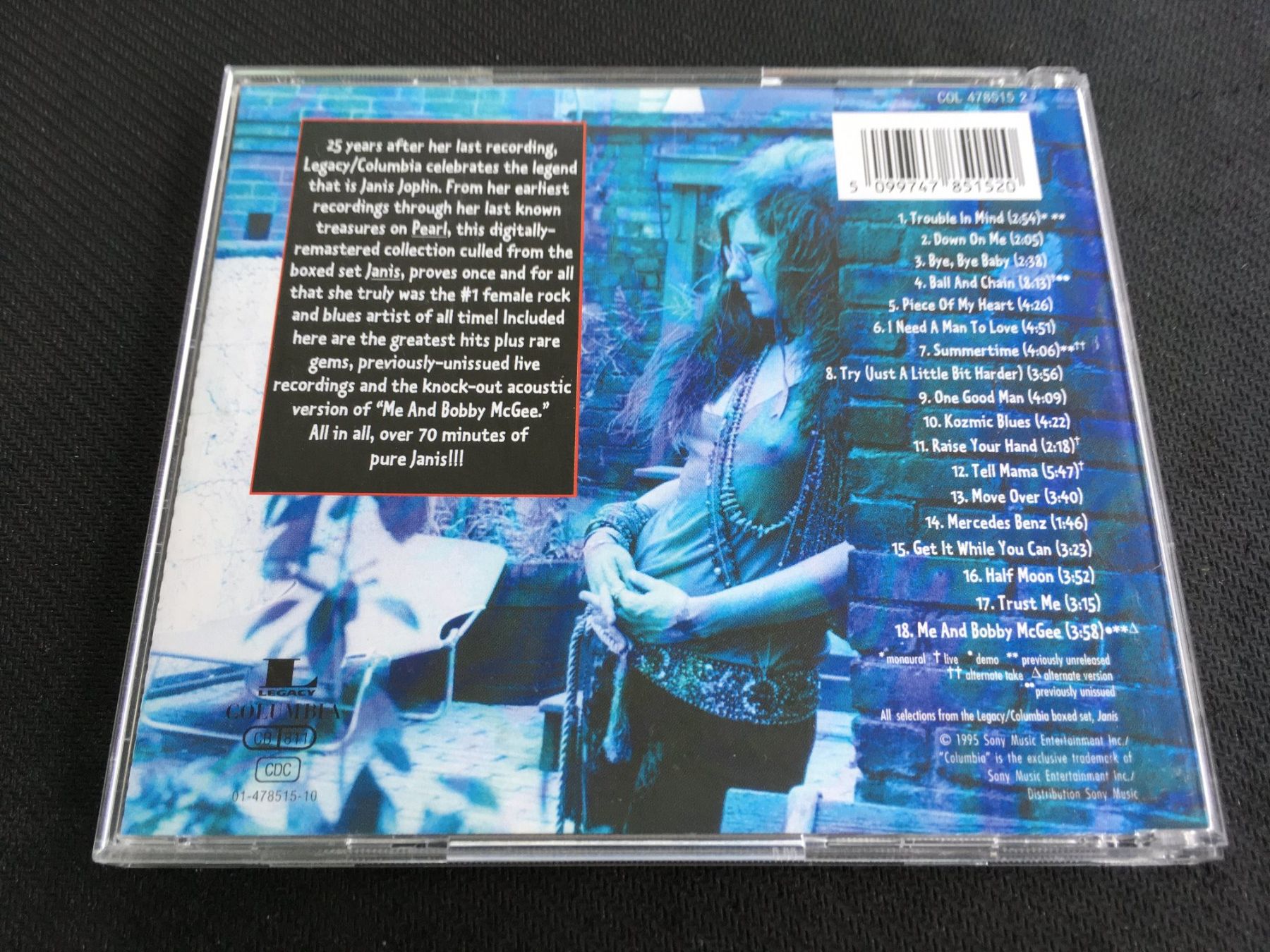 CDs: Janis Joplin - 18 essential Songs -CD- – Gebraucht aus St.Gallen von MedienJoe 2