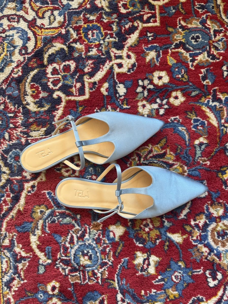 Damenschuhe: Tela satin mules – Neu (gemäss Beschreibung) aus Zürich von Benutzername-B 2
