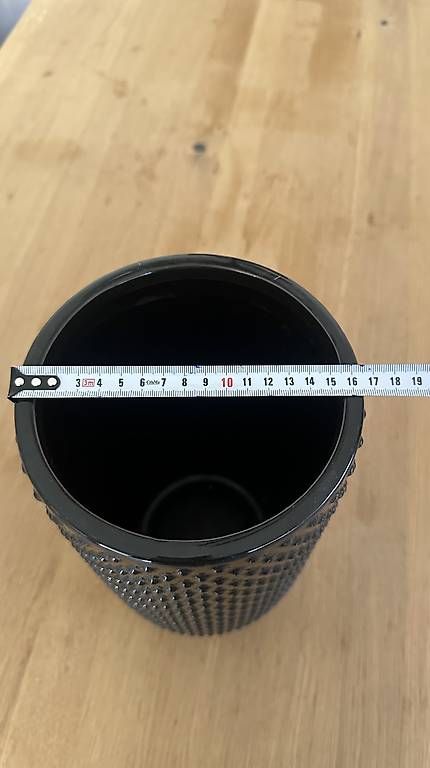 Vasi & Recipienti: Wunderschöne Vase schwarz – Usato da Gossau SG venduto da ReRaGa 2